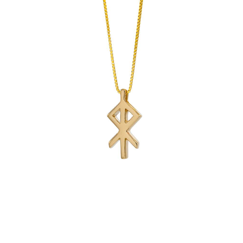Heart / Hjarta Gold Plated Pendant