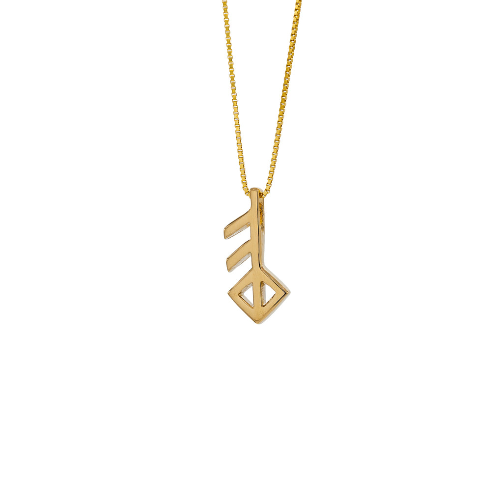 Love / Ást Gold Plated Pendant