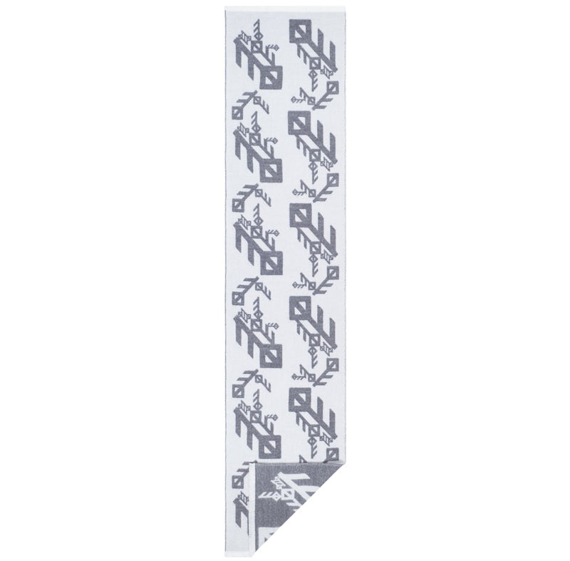 Scarf Merino LOVE – Dark Grey | Small Runic Symbols