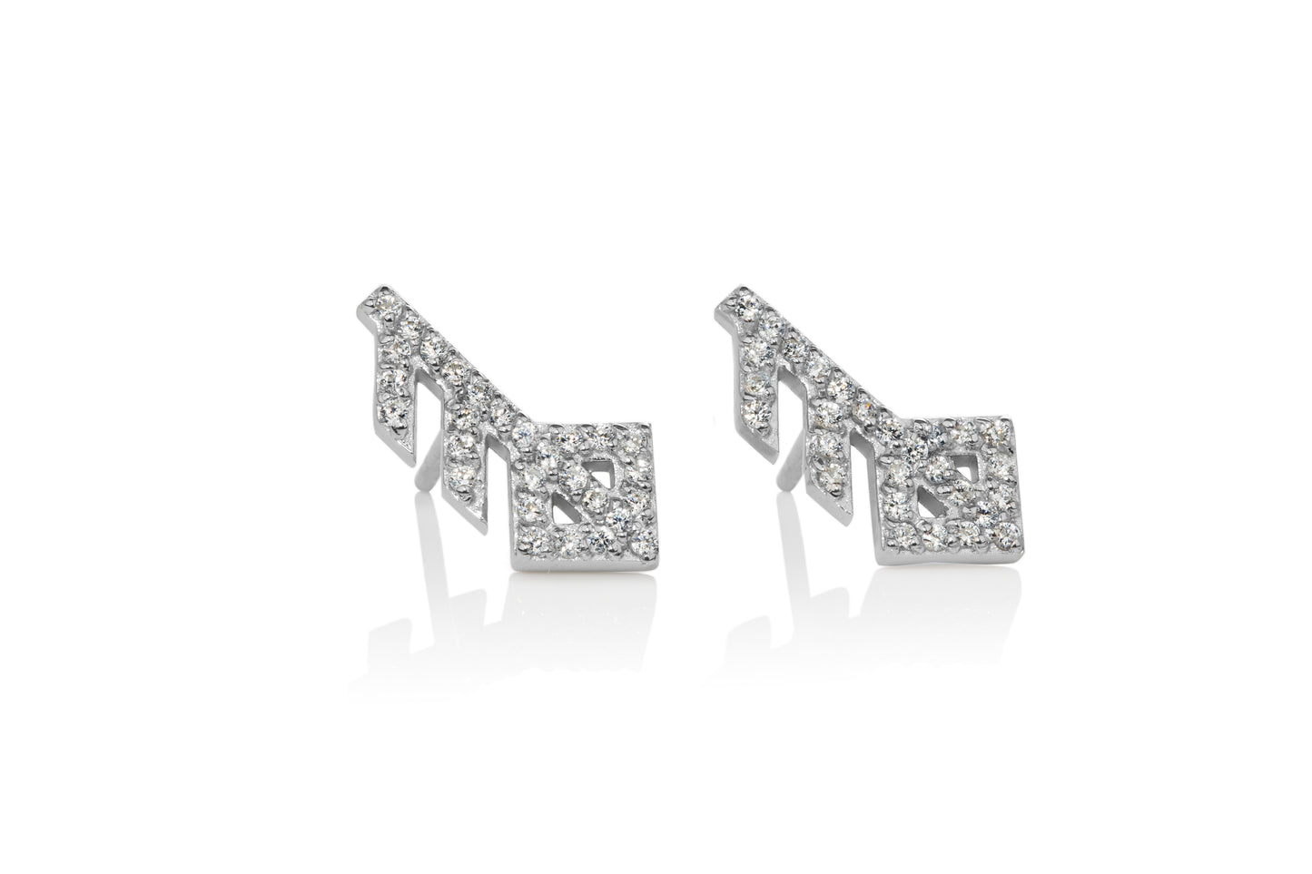 Love / Ást Crystal Studs